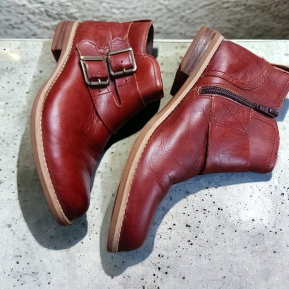 Timberland Earthkeeper Savin Hill Double Buckle Ankle Boots  Size 6.5 - Picture 4 of 12